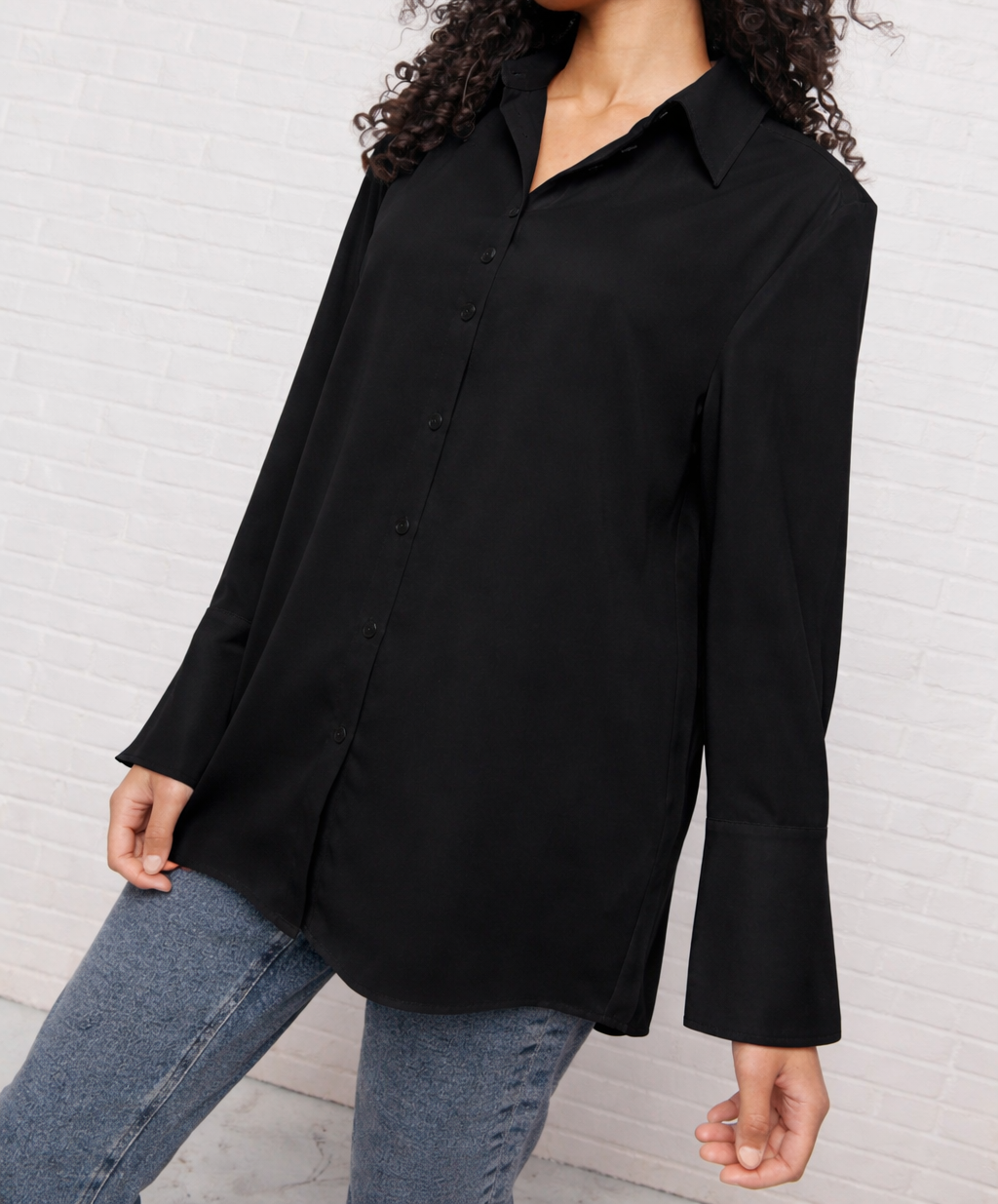 Valentine | Chemise noire
