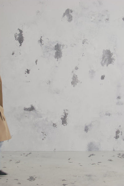 Warren Manteau long taupe à col tailleur JOELLE Collection