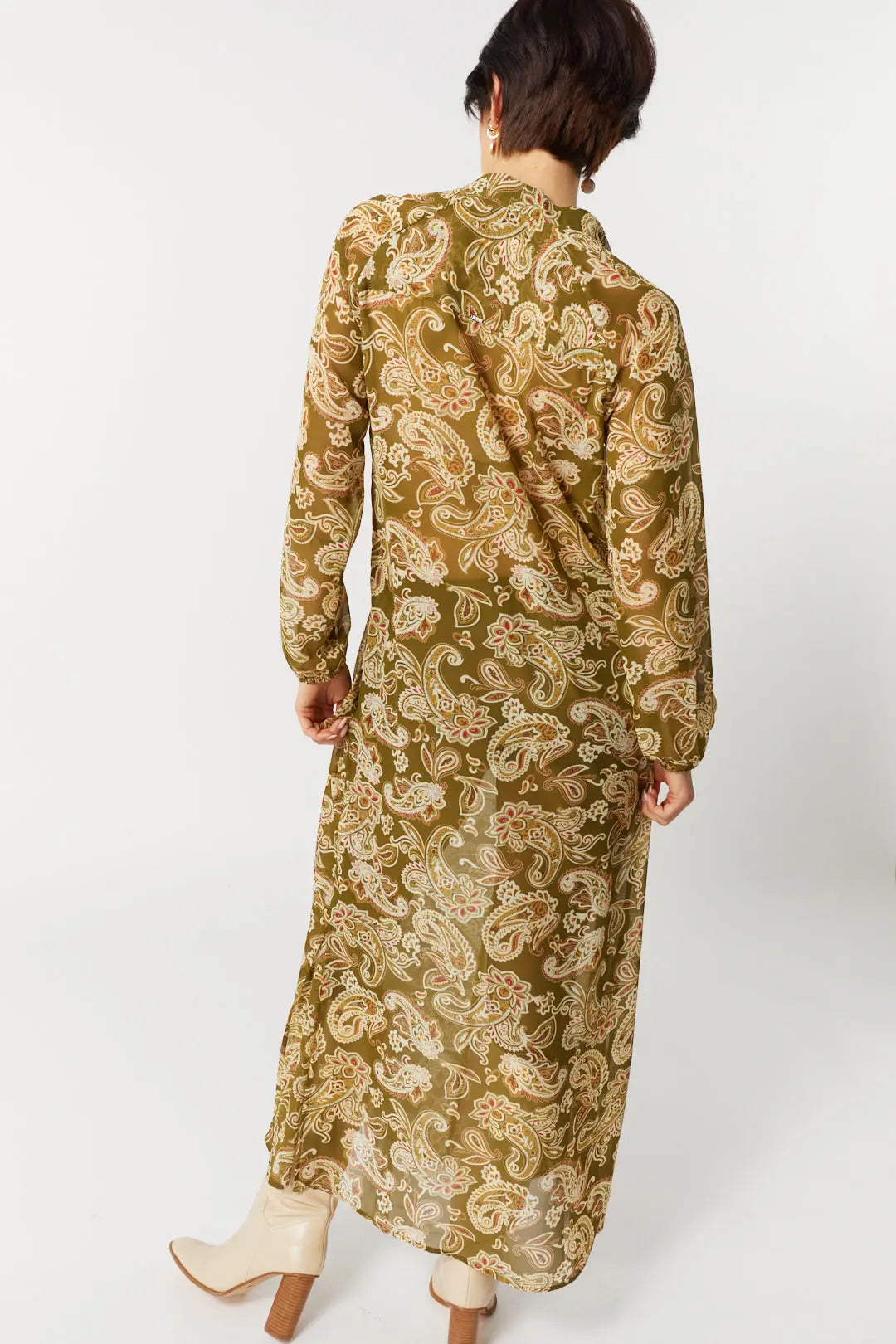 Robe combo paisley | Aya JOELLE Collection
