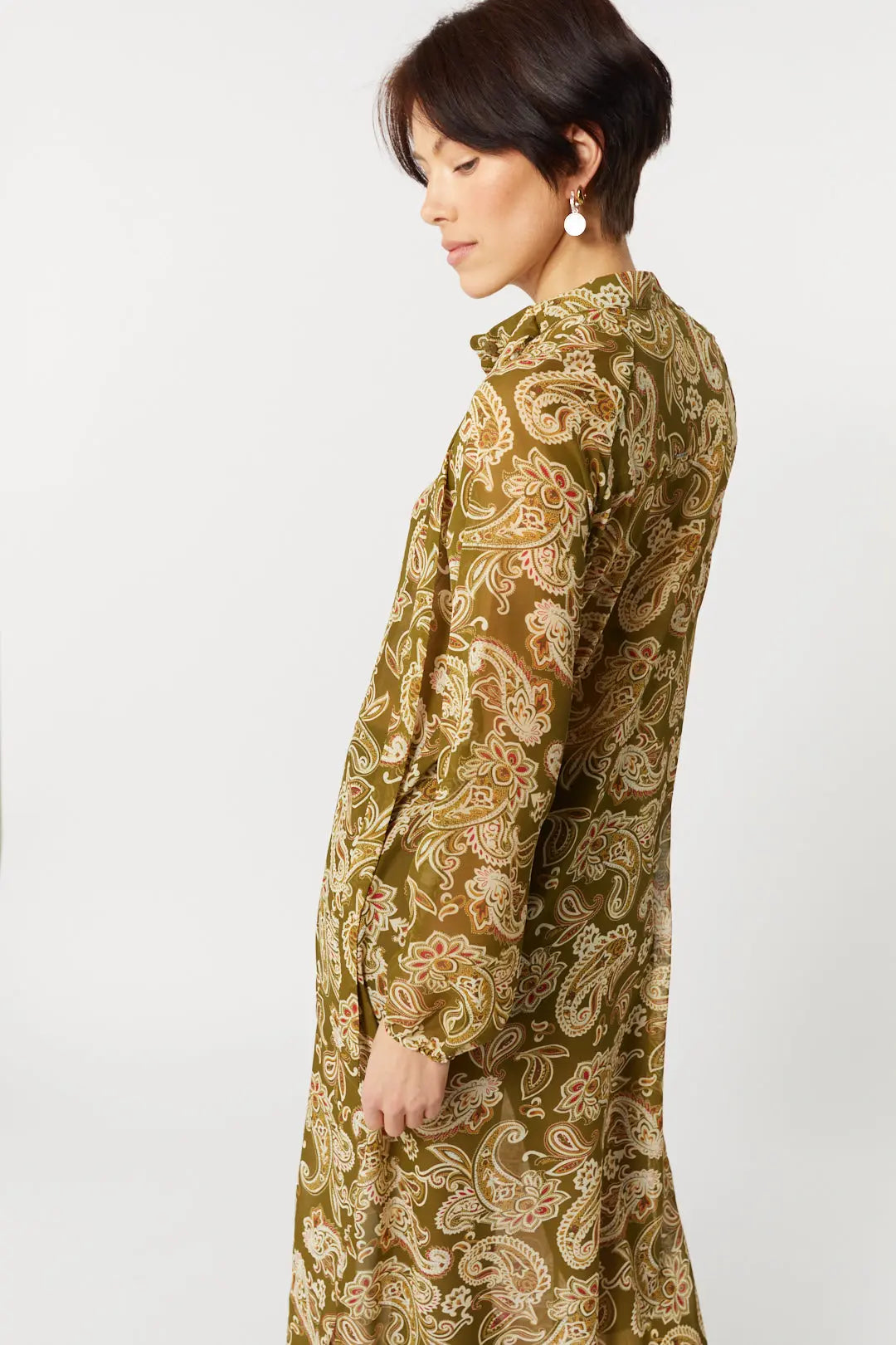 Robe combo paisley | Aya JOELLE Collection