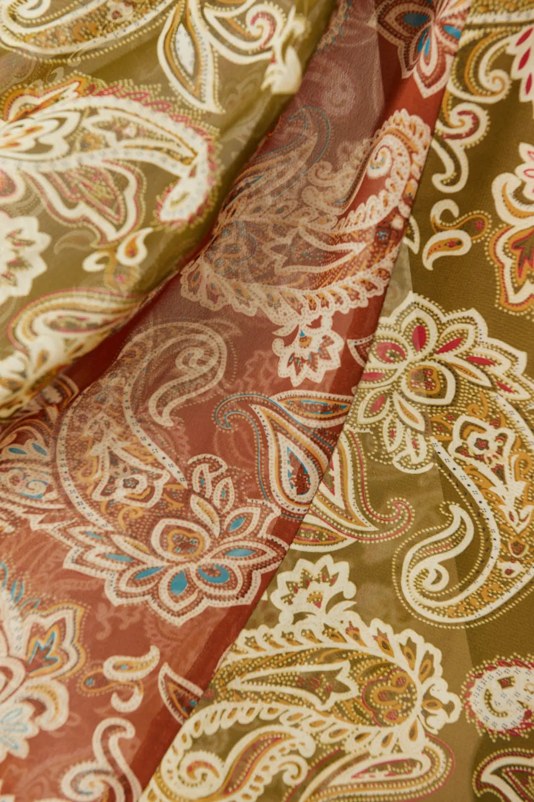 Robe combo paisley | Aya JOELLE Collection