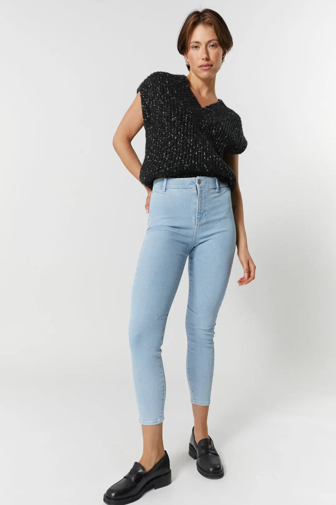 Jeans bleu arctique | Lively JOELLE Collection