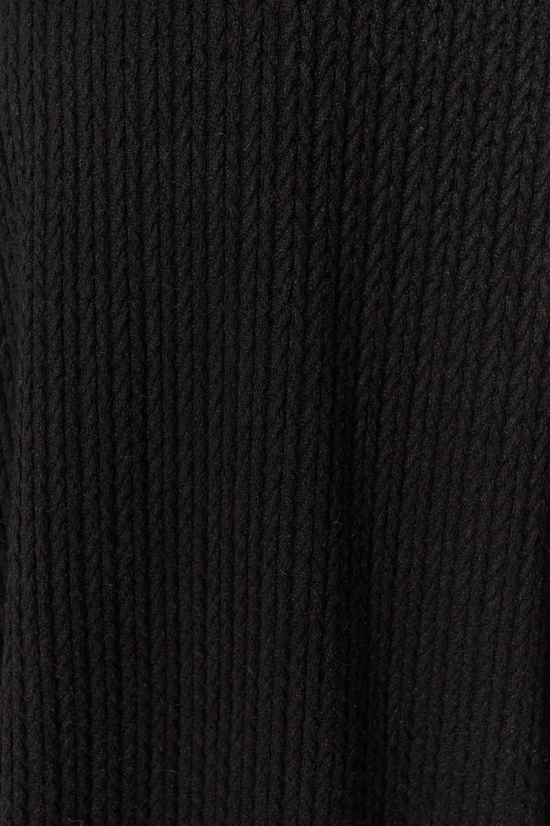 Loose black knit jacket | Martinique